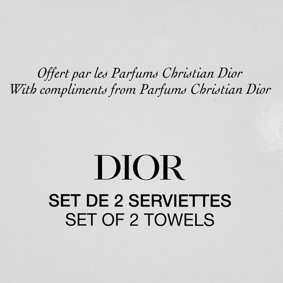 Dior VIP Towel Set - Picture 2 of 8